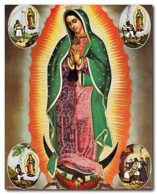 “La Virgen de Guadalupe” - โทนสีที่อ่อนหวานและร่างกายของพระแม่มารีย์ที่สง่างาม!