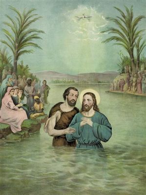 The Baptism of Christ : ศิลปะยุคทองของจิตรกรรมสีน้ำบนแผ่นปาร์ชเมนต์!