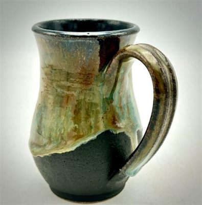  Tarashikomi-Style Pottery: A Symphony of Flowing Glazes and Earthen Simplicity!